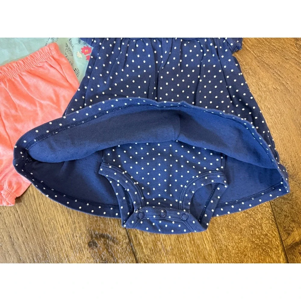 Carters Baby Clothes Girl 3 Months Shorts‎ Shirt Dress Romper Summer Outfits Lot